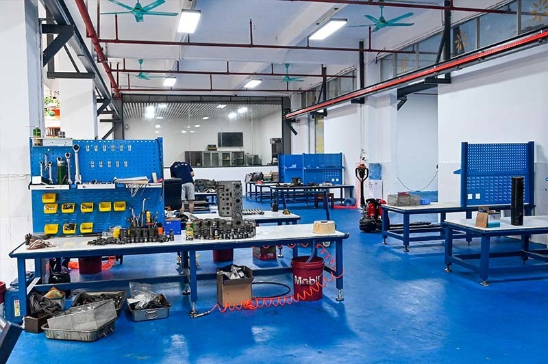 Guangzhou Tieqi Construction Machinery Co., Ltd. 제조업체 생산 라인