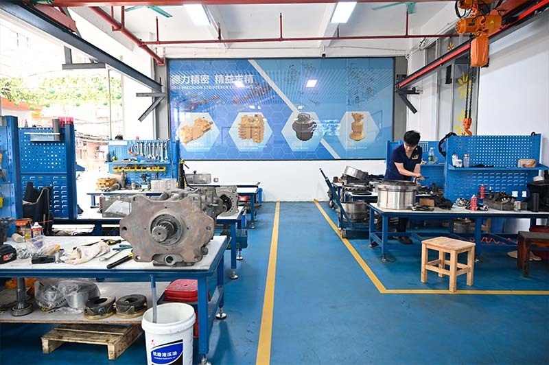 Guangzhou Tieqi Construction Machinery Co., Ltd. 제조업체 생산 라인