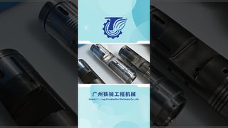 공장 촬영: 유압 펌프의 핵심 내부 부품의 상세 분해