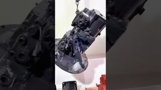 Komatsu PC360-7 유압 펌프의 모든 단계는 투명합니까? #코마츠 #유압펌프