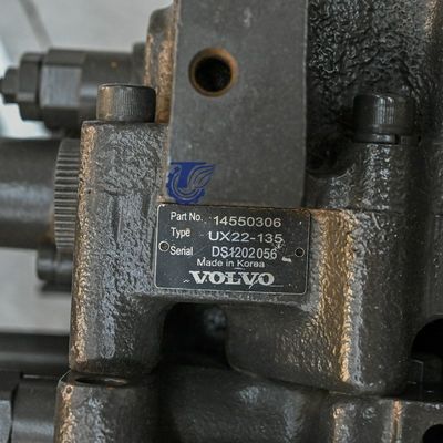 EC135B EC140B Excavator Hydraulic Valve , VOE14550306 Volvo Excavator Spare Parts