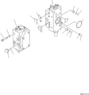 708-45-10204  708-4L-00910 708-45-11204 For Komatsu WA700-3 WA800-3 Hydraulic Pump SWITCH PUMP Original High quality