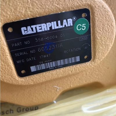 CAT307E 발굴기 수압 주 펌프 358-5004 3585004 새 사용 상태 기어 피스톤 펌프 소매 산업 거북이
