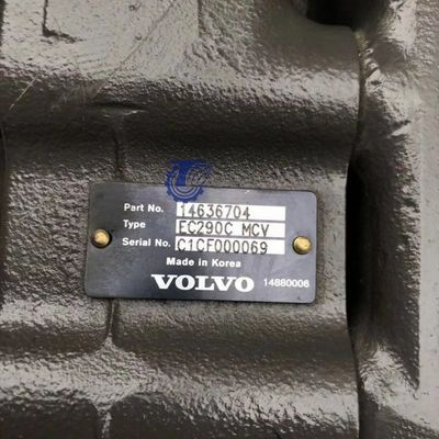 VOE14636704 VOE14541591 볼보용 EC290B EC290C FC3329C 무거운 부속품 제어 밸브 엔지니어링 기계