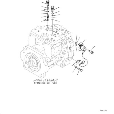 708-1g-00060 708-1g-01060 708-1g-04310 Komatsu Wa470-6 Wa480-6 유압 피스톤 메인 펌프 로더 펌프 원본