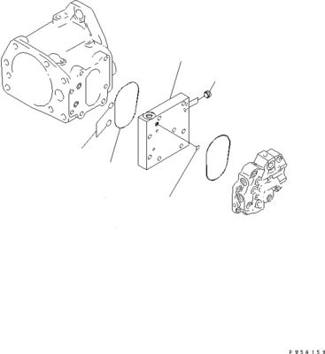 708-1L-00340 708-1L-01340 708-1L-04010 Komatsu 불도저 D275A-5D 유압 작업 장비 펌프 원래 메인 펌프
