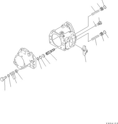 708-1L-00340 708-1L-01340 708-1L-04010 Komatsu 불도저 D275A-5D 유압 작업 장비 펌프 원래 메인 펌프
