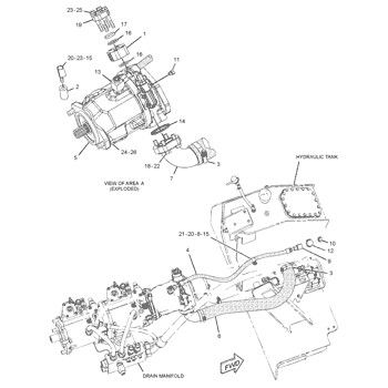 252-2679 CA2522679 20R7022 CAT 953D 트랙 로더용 수압 주 펌프 피스톤 펌프 펌프 ASSY 펌프 GP-피스톤 후판 고품질 원본