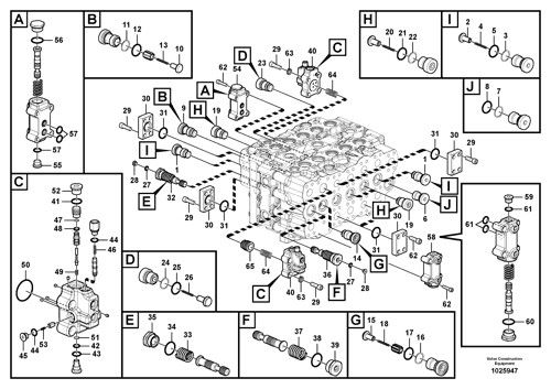 VOE14634178 VOE 14634178 VOLVO EC480D EC480DHR용 발굴기 수압 주 제어 밸브 건설 기계 부품 후판품품품품품품품품품품품품품품품품품품품품품품품