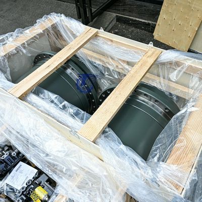 170401-00009 170401-00120 170401-00009H MZEB241E MZEB241E FOR DOOSAN DX500 DX500LC-9C DX520 발굴기 부품 여행 조립 최종 드라이브 TM100 여행 모터 여행 기어박스 후판 원본