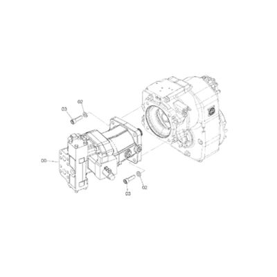 4651466 HITACHI ZX170W-3 ZX190W-3 트래블 모터 트래블 어셈블리